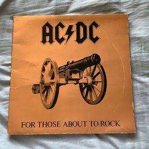 Original AC/DC for those about to rock vinyl